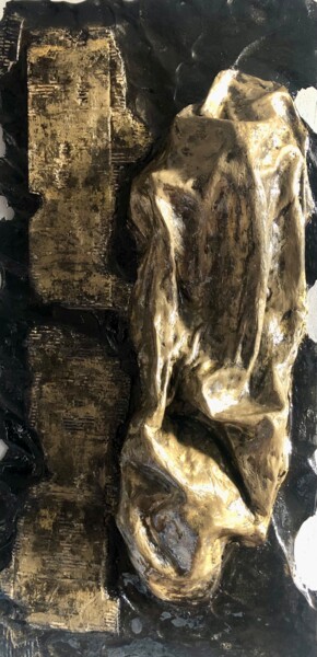 "Bronze" başlıklı Heykel Machnolga tarafından, Orijinal sanat, Alçı Diğer sert panel üzerine monte edilmiş