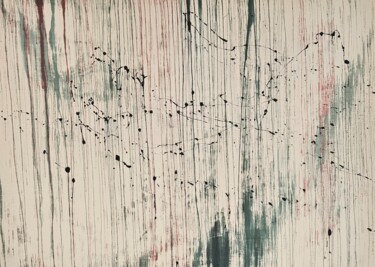 Schilderij getiteld "Gravity" door Elena Kinz Wohlfahrt, Origineel Kunstwerk, pigmenten