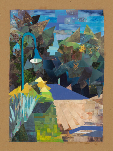 Κολάζ με τίτλο "Untitled" από Ella Shimoni, Αυθεντικά έργα τέχνης, Κολάζ