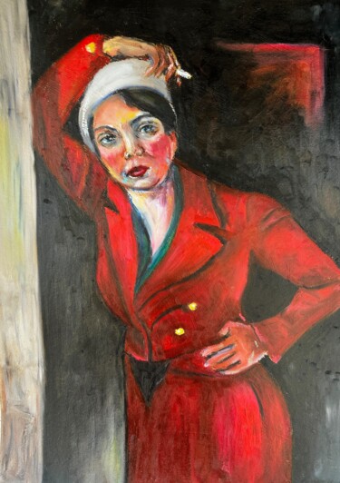 Tekening getiteld "Inspired by Georg T…" door Irina Anis, Origineel Kunstwerk, Pastel