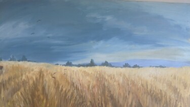 Painting titled "Approaching summer…" by Kathryn Burnham, Original Artwork, Oil