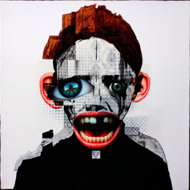 Pintura titulada "BAJOCA" por Aleix Albareda, Obra de arte original, Acrílico Montado en Bastidor de camilla de madera