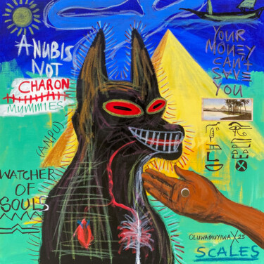The Voyage; take me for a ride Schilderij getiteld "The Voyage; take me…" door Cyril Emmanuel (X the Villain), Origineel Kunstwerk, Acryl