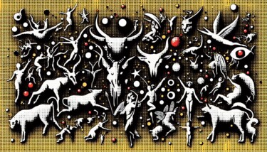 Digital Arts titled "SYMBOLIK 007" by Karavix, Original Artwork, AI generated image