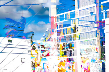 WYNWOOD#19 "WYNWOOD#19" başlıklı Fotoğraf Franksan tarafından, Orijinal sanat, Fotoşopsuz fotoğraf Alüminyum üzerine monte edilmiş