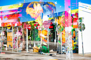 WYNWOOD#13 Photography titled "WYNWOOD#13" by Franksan, Original Artwork, Non Manipulated Photography Mounted on Aluminium