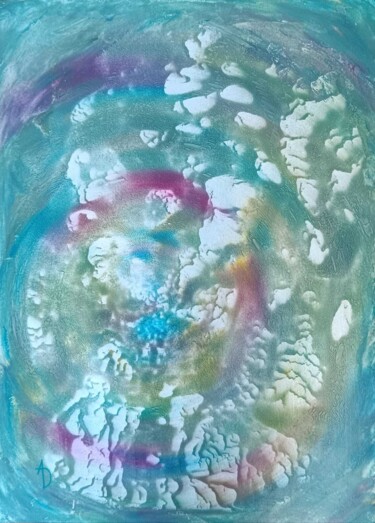 Water portal of reflection Schilderij getiteld "Water portal of ref…" door Ada Drescher, Origineel Kunstwerk, Acryl