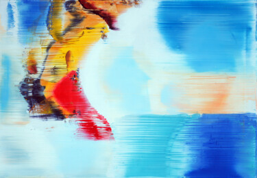 제목이 "_abstract_"인 미술작품 Konstantin Grabowski로, 원작, 아크릴 나무 들것 프레임에 장착됨