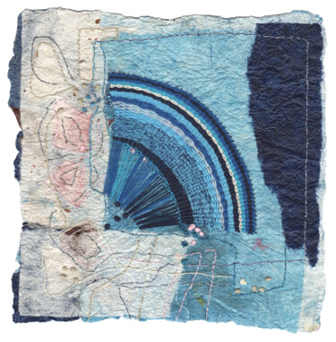 Textile Art titled "Starting point" by Barbara Ortelli Pin, Original Artwork, Thread