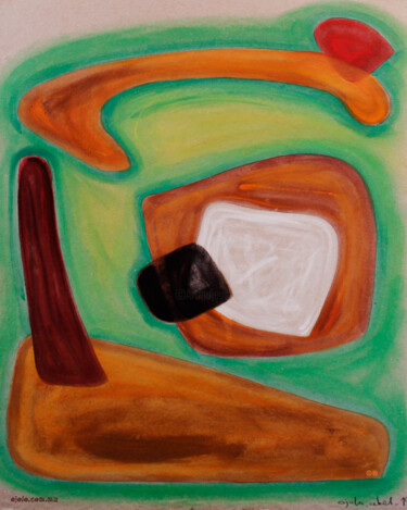 abstracto 1 Peinture intitulée "abstracto 1" par Ojolo - Abel García, Œuvre d'art originale, Huile