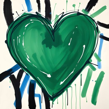 Freshly Fallen for You Printmaking titled "Freshly Fallen for…" by Ivy Blue, Original Artwork, Digital Print