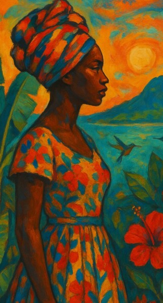 Painting titled "Doubout" by Luit Anais, Original Artwork, Pencil