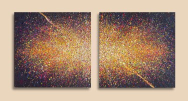 Let the Light In Painting titled "Let the Light In" by Nadiia Antoniuk, Original Artwork, Acrylic Mounted on Wood Stretcher frame