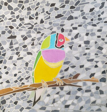 제목이 "Diamant de Gould"인 그림 Eric Audry로, 원작, 잉크