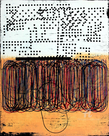 Entropy Zone 9. Σχέδιο με τίτλο "Entropy Zone 9." από Petr Strnad, Αυθεντικά έργα τέχνης, Ακρυλικό