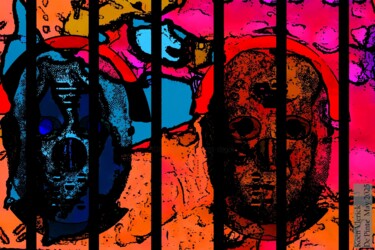 suggestion of the century dictators in prison for life Arts numériques intitulée "suggestion of the c…" par Koen Vlerick, Œuvre d'art originale, Travail numérique 2D