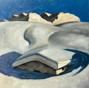 Pintura intitulada "Winter - Alfose Wal…" por Mattia Riccadonna, Obras de arte originais, Óleo