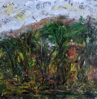 Pintura titulada "Alışılmışın Dışında" por Ahmet Öcal, Obra de arte original, Acrílico