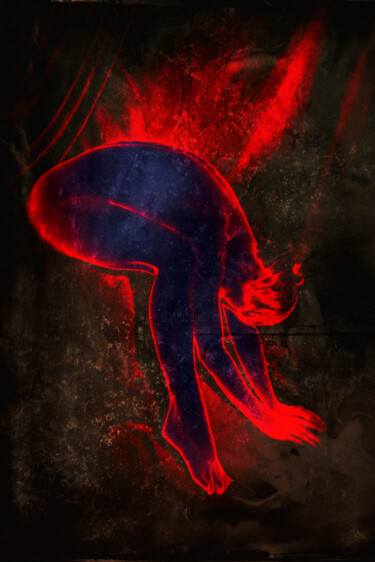 Fotografie getiteld "Darkness" door Anna Shuvalova, Origineel Kunstwerk, Digitale fotografie