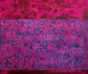 绘画 标题为“Purple ripples” 由Magdalena Oppelt, 原创艺术品, 丙烯
