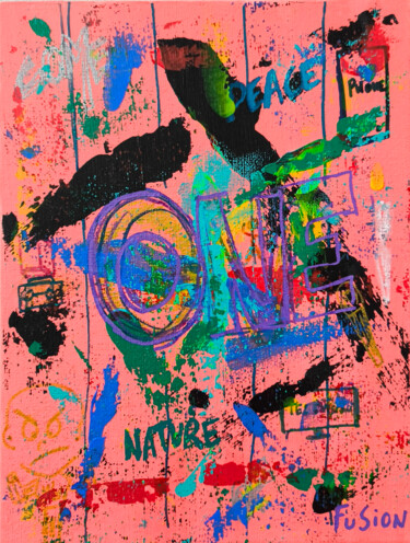 Pintura titulada "The Street is not A…" por Fusion Anciennement Mister.O78, Obra de arte original, Acrílico