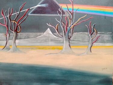 "Pink-Floyd Référenc…" başlıklı Tablo Yannick Cabon tarafından, Orijinal sanat, Akrilik