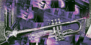 Fotografía titulada "Jazz 1" por Charles Talkoff, Obra de arte original, Fotografía digital