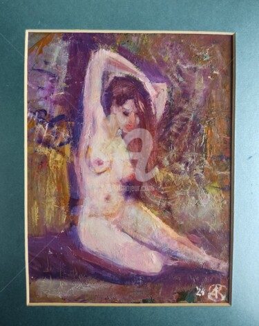 "Posing" başlıklı Tablo Андрей Креминский tarafından, Orijinal sanat, Petrol