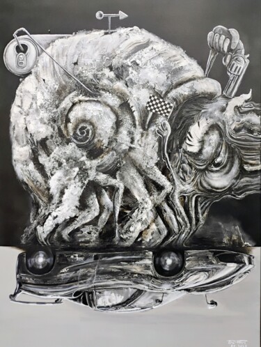 ORIGINAL CUBAN ART PAINTING ACRYLIC ON CANVAS 绘画 标题为“ORIGINAL CUBAN ART…” 由Alain Donate Hernandez, 原创艺术品, 丙烯