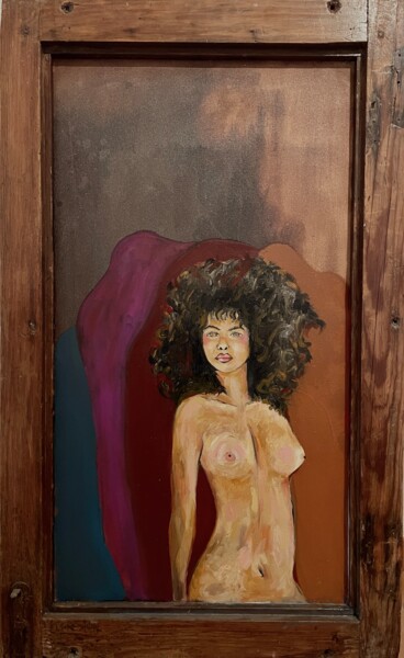Schilderij getiteld "sōhada" door Roberto Rivas, Origineel Kunstwerk, Olie