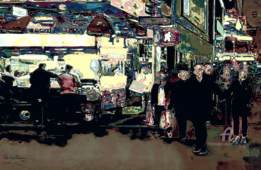 Photographie intitulée "New York-Street-5A" par Pablo Guillamon, Œuvre d'art originale, Photographie numérique