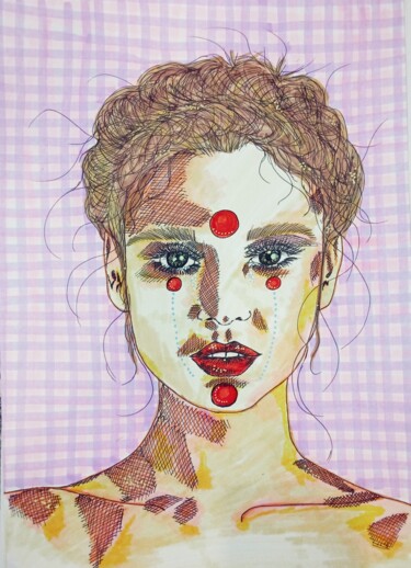 绘画 标题为“other India” 由Svetlana Soloveva, 原创艺术品, 水彩
