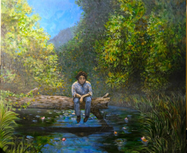Pittura intitolato "Solo" da Douglas Fusco, Opera d'arte originale, Acrilico