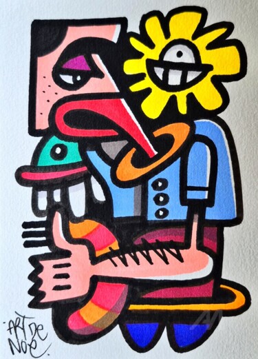 "Sunny" başlıklı Resim Art De Noé tarafından, Orijinal sanat, Akrilik