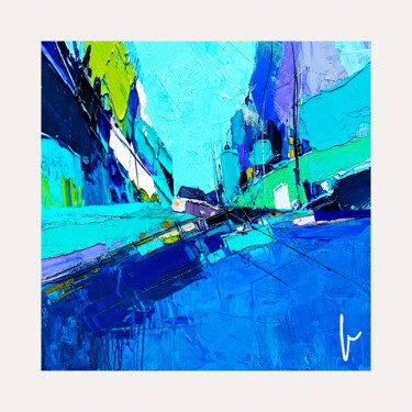 Arte digitale intitolato "La via di mezzo" da Jean Paul Pierozzi, Opera d'arte originale, Pittura digitale