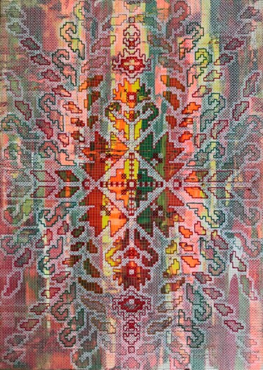 Family Tree 绘画 标题为“Family Tree” 由Alexandra Amelchenko (As_Art), 原创艺术品, 丙烯 安装在木质担架架上