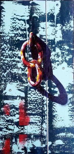 Schilderij getiteld "Just married" door Thot, Origineel Kunstwerk, Acryl
