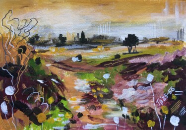 绘画 标题为“Landscape 25-56” 由Tatyana Pavlenko, 原创艺术品, 丙烯