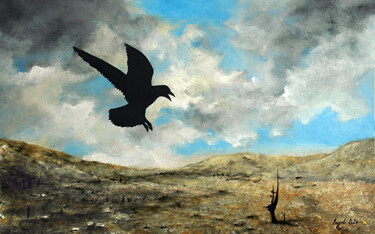 제목이 "Climat en tension"인 미술작품 Pierre Vogel로, 원작, 기름