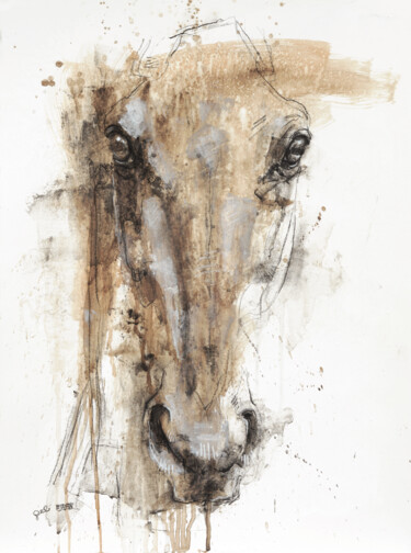 Peinture intitulée "Face à Face 80t" par Benedicte Gele, Œuvre d'art originale, Acrylique