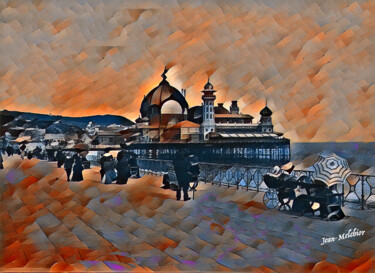 "Casino de la Jetée…" başlıklı Dijital Sanat Jamy Delpias tarafından, Orijinal sanat, Dijital Resim