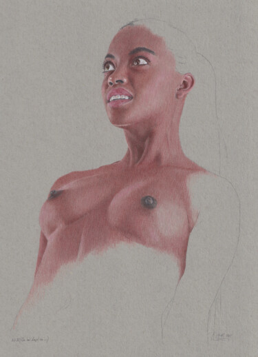 Zeichnungen mit dem Titel ""Wer hat Angst vor.…" von Walter Roos, Original-Kunstwerk, Bleistift