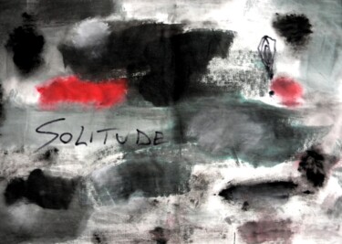 绘画 标题为“Solitude ( Homeless…” 由Irvin Grassi, 原创艺术品, 丙烯