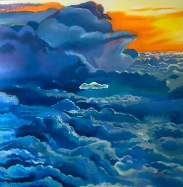 「Heavenly Bodies」というタイトルの絵画 Chisha Paszczykによって, オリジナルのアートワーク, オイル