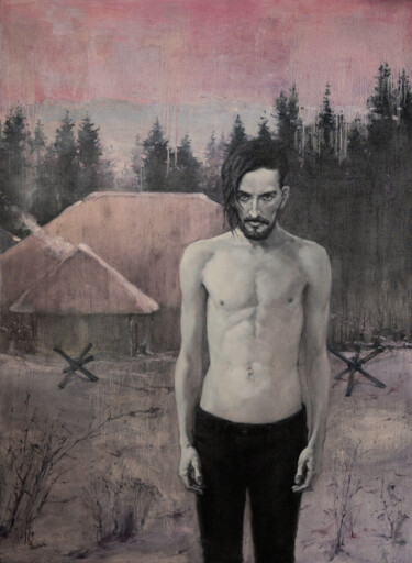 绘画 标题为“Rather it would be…” 由Oleg Kateryniuk, 原创艺术品, 油 安装在木质担架架上