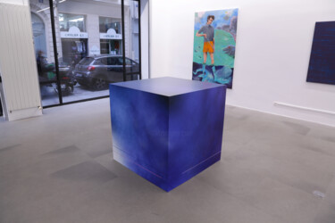 Painting titled "Sans titre" by Yanis  Khannoussi, Original Artwork, Spray paint