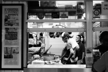 Φωτογραφία με τίτλο "lobster roll" από Rod_book, Αυθεντικά έργα τέχνης, Χαρτί