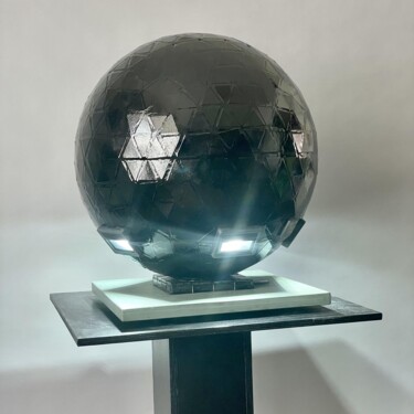 Rzeźba zatytułowany „SPHÈRE ” autorstwa Philippe Fares, Oryginalna praca, Cement