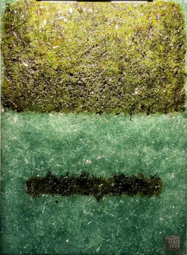 绘画 标题为“DISSOLUTION ” 由Philippe Fares, 原创艺术品, 玻璃