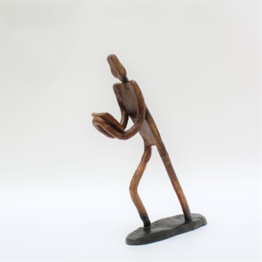 Sculptuur getiteld "L’homme qui lit (n°…" door Didier Fournier, Origineel Kunstwerk, Bronzen